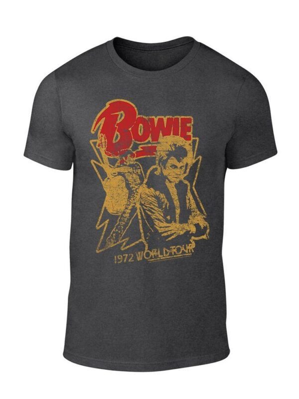 David Bowie 1972 Tour T-Paita