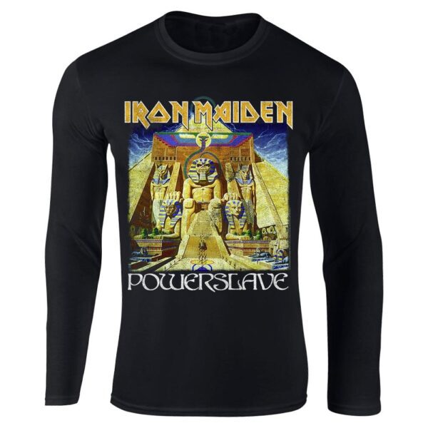 Iron Maiden Powerslave T-Paita Pitkähihainen