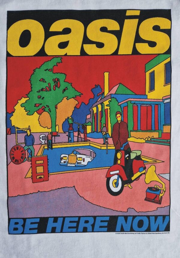Oasis- Be Here Now Full C T-Paita