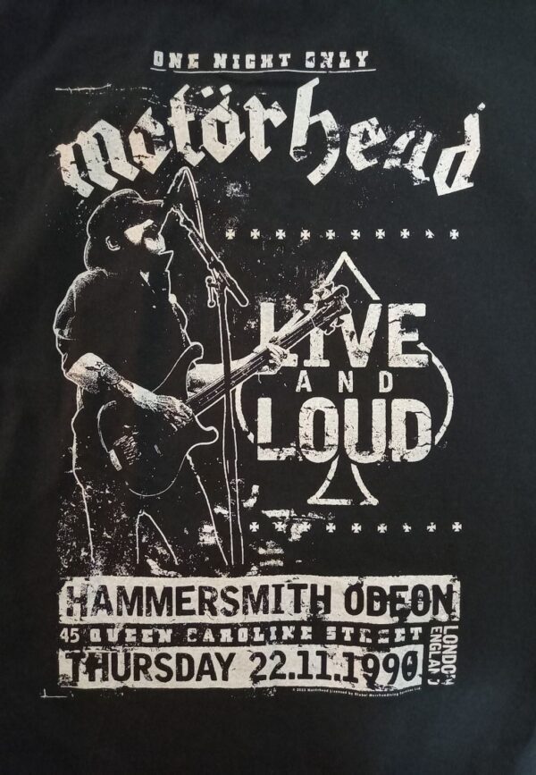 Motörhead Live and Loud T-Paita
