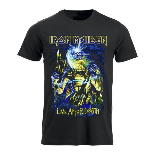 Iron Maiden Live After Death T-Paita