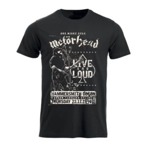 Motörhead Live and Loud T-Paita