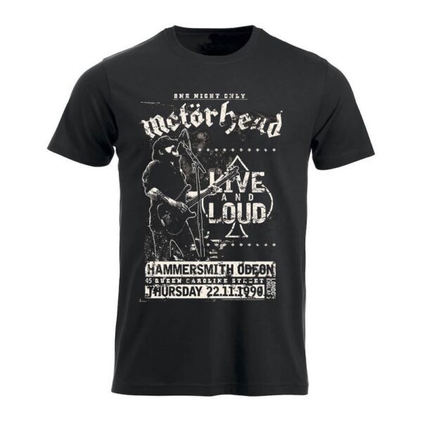 Motörhead Live and Loud T-Paita