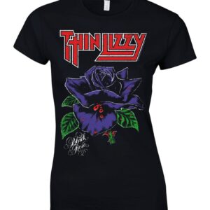 Thin Lizzy Black Rose (lady) Naisten T-Paita