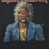 Iron maiden Portrait Eddie Smoke T-Paita