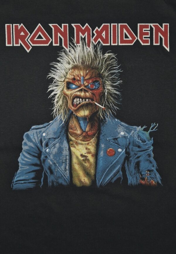 Iron maiden Portrait Eddie Smoke T-Paita