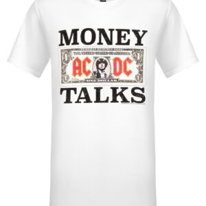 AC/DC Money Talks Valkoinen T-Paita