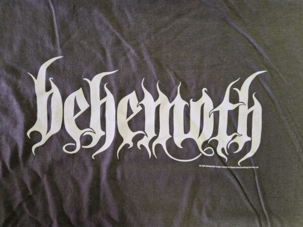 Behemoth White Logo Huppari