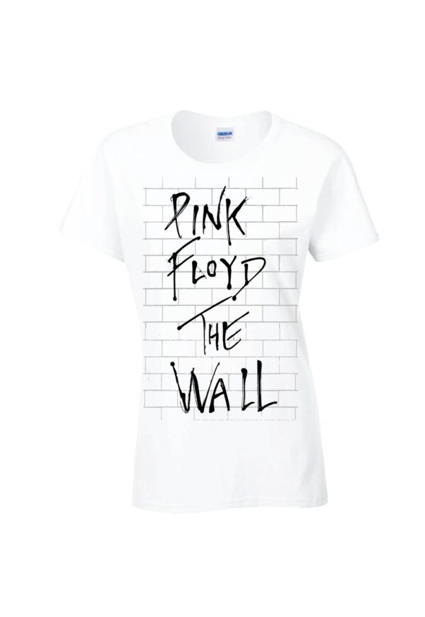 Pink Floyd- The Wall album Naisten T-Paita