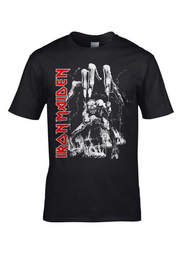 Iron maiden Number Of The Beast Big Hand T-Paita