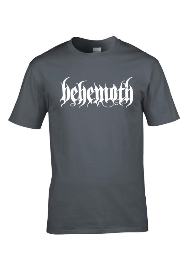 Behemoth White Logo T-Paita