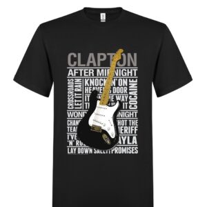 Eric Clapton - Songs T-Paita