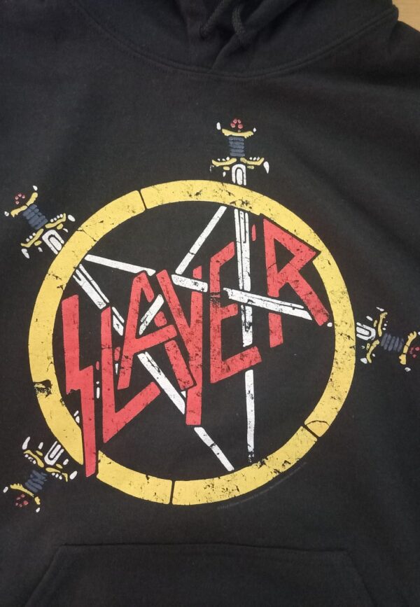 Slayer Pentagram distressed Huppari