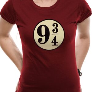 HARRY POTTER - PLATFORM 9 3/4S (FITTED) Naisten T-Paita