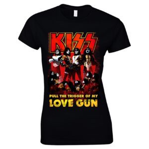 Kiss - Love Gun Naisten T-Paita