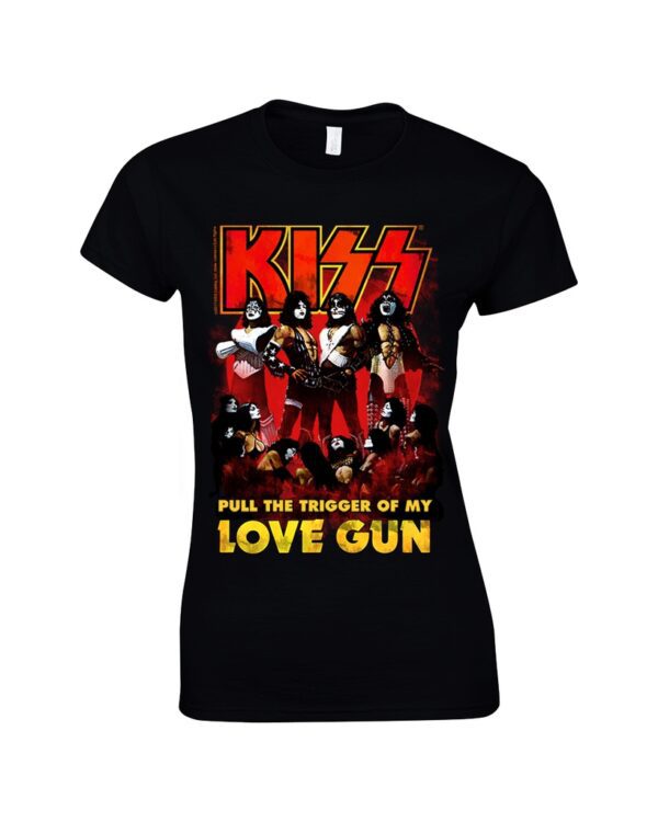 Kiss - Love Gun Naisten T-Paita