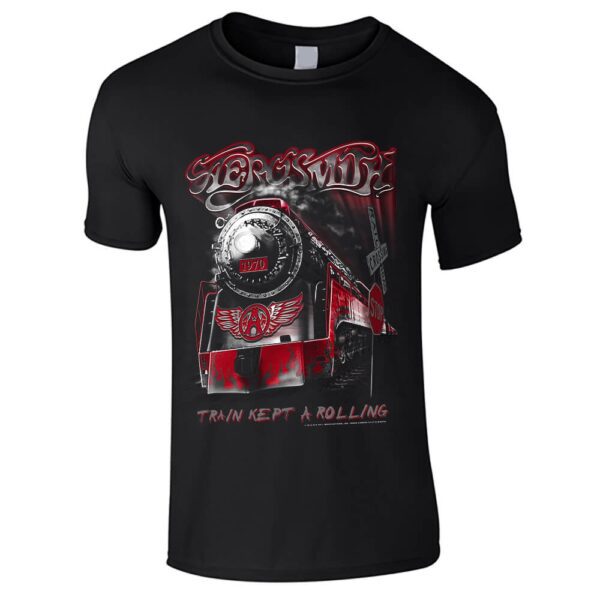 Aerosmith - Train kept a going Lasten T-Paita