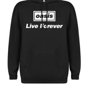 Oasis Live Forever Huppari