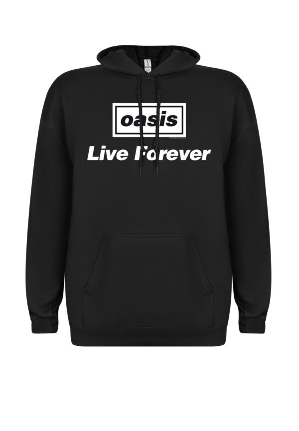 Oasis Live Forever Huppari