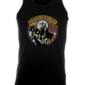 Kiss - Hotter than Hell Hihaton T-Paita