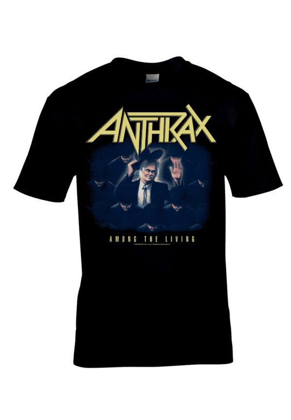 Anthrax Among the Living T-Paita