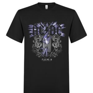 AC/DC Plug me in mens T-Paita