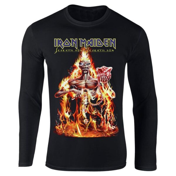 Iron Maiden Seventh Son of a Seventh Son T-Paita Pitkähihainen