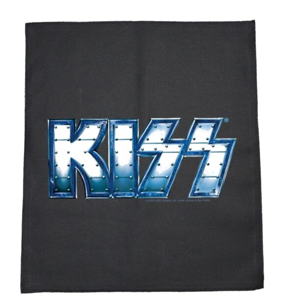 Kiss - Metallic Logo Patch 35*40 cm