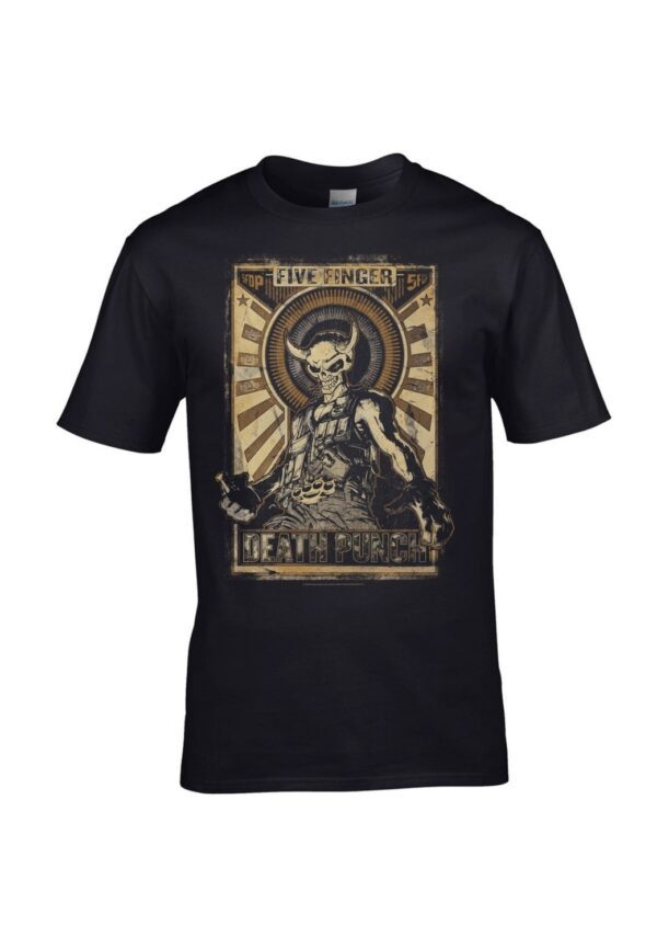 Five Finger Death Punch Mercenary T-Paita