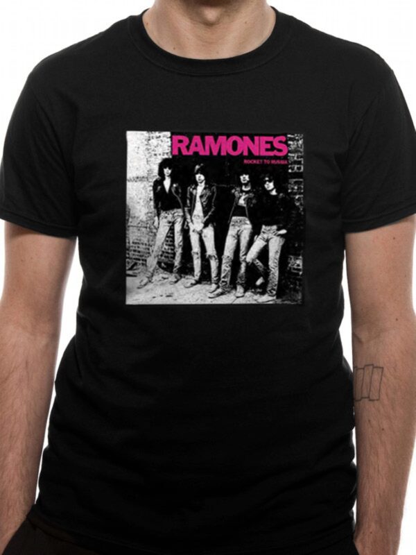 RAMONES - ROCKET TO RUSSIA T-Paita