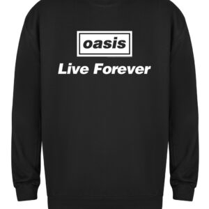 Oasis Live Forever T-Paita