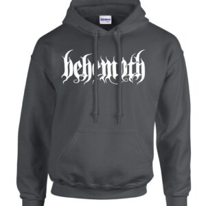 Behemoth White Logo Huppari