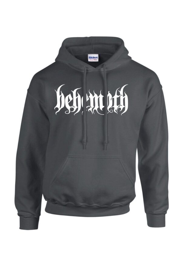 Behemoth White Logo Huppari