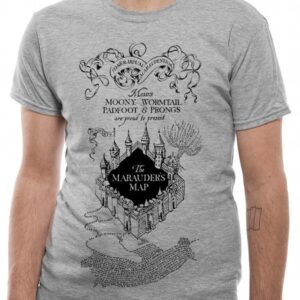 Harry Potter - Marauders Map T-Paita
