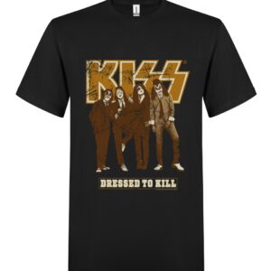 Kiss Dressed To Kill Lasten T-Paita