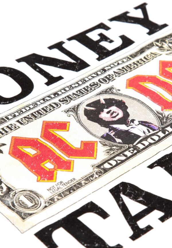 AC/DC Money Talks Valkoinen T-Paita