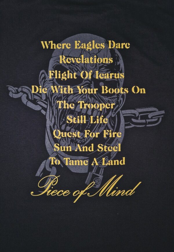 Iron Maiden Piece of Mind Tracks Huppari