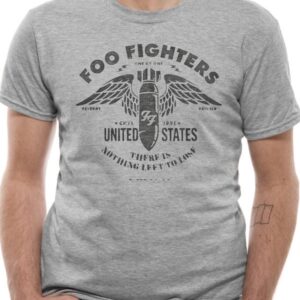 The Foo Fighters - Stencil Grey T-Paita