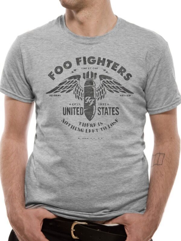 The Foo Fighters - Stencil Grey T-Paita