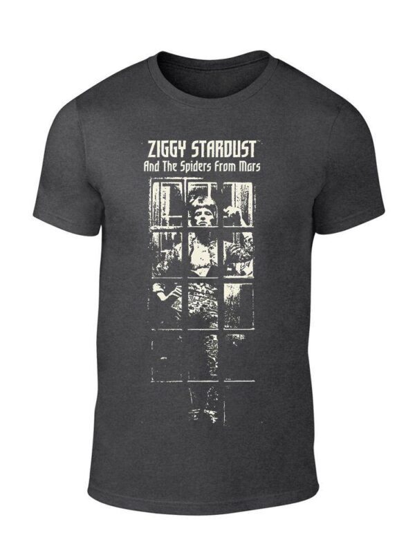 David Bowie Ziggy Stardust bw T-Paita