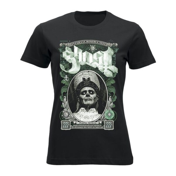 Ghost Papa nihil (lady) Naisten T-Paita
