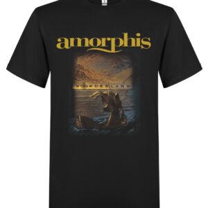 Amorphis Borderline Back T-Paita