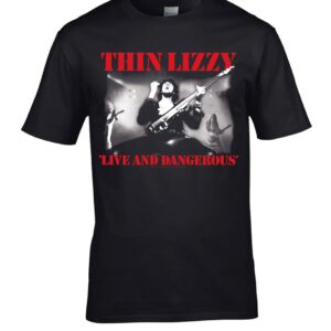 Thin Lizzy Dangerous T-Paita