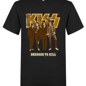 Kiss Dressed To Kill T-Paita