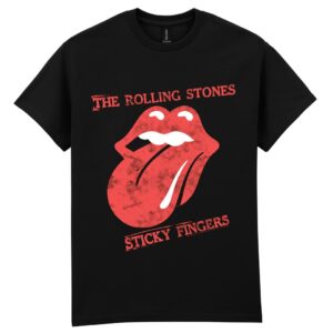 Rolling Stones Sticky fingers Tongue T-Paita