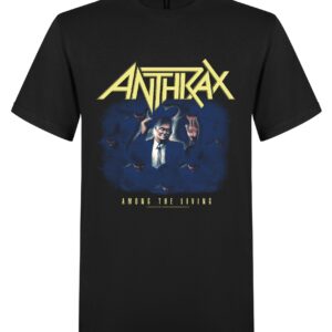 Anthrax Among the Living T-Paita
