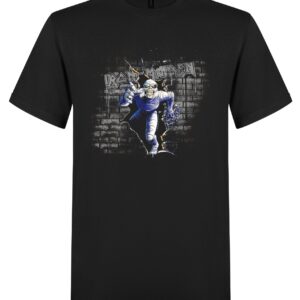Iron Maiden Mummy wall break T-Paita