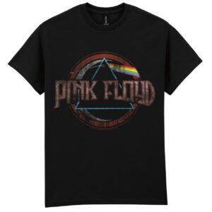 Pink Floyd - Dark side of the moon new logo T-Paita