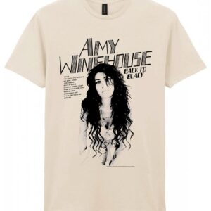 Amy Winehouse Back To Black Tracks T-Paita