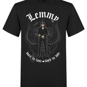 Lemmy Kilmister --Memorial Statue T-Paita